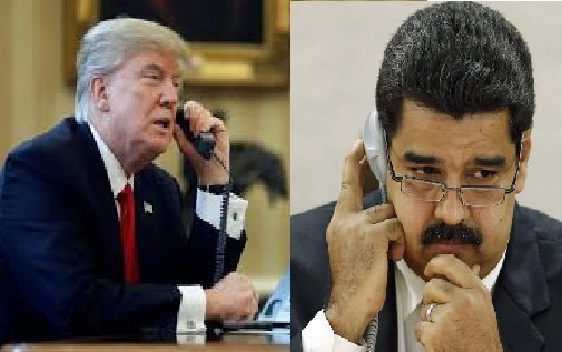 Trump habló con Maduro, pero conversación “no fue fructífera”