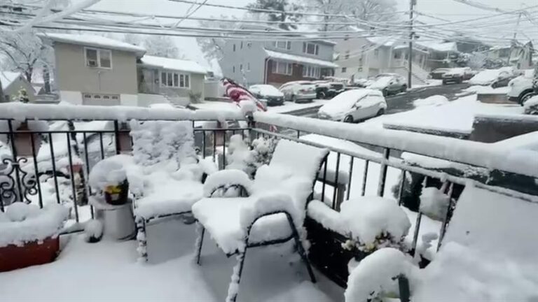 Una tormenta invernal azotará NY, Nueva Jersey y Connecticut