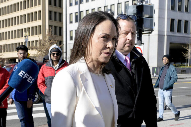 EEUU: Machado dice cuenta con Trump para libertad Venezuela