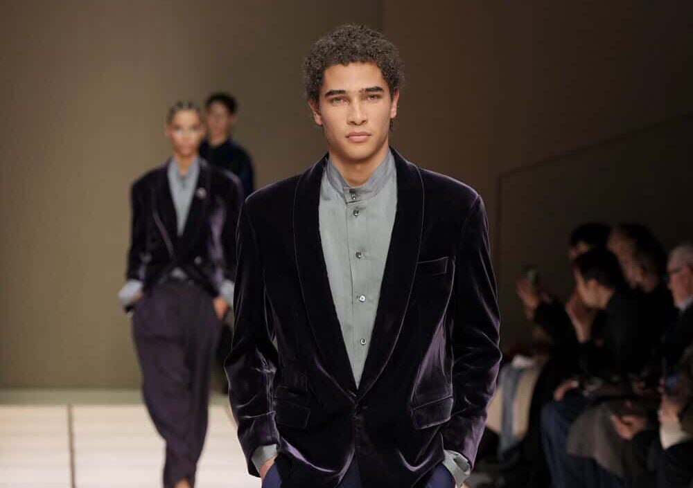 Entre 300 modelos, escogen dominicano para desfilar con Armani en Milán