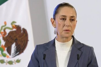 Presidenta de México reacciona ante anuncio de ataques de EU