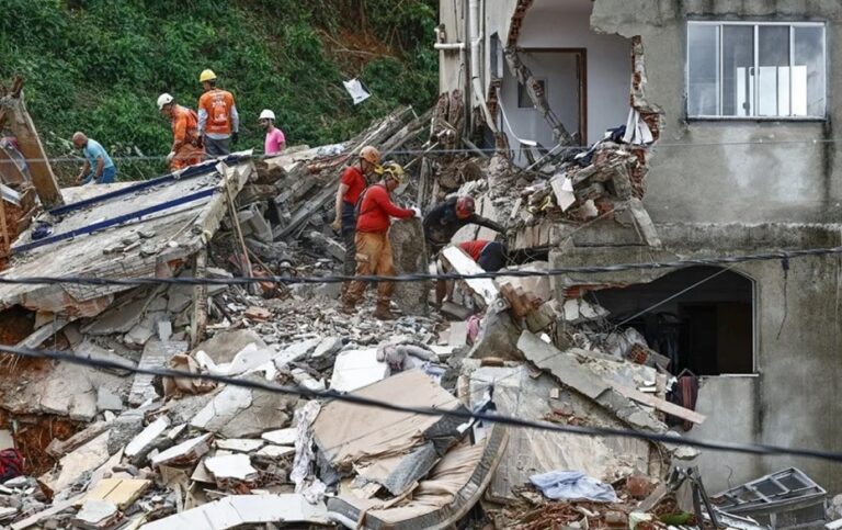 Brasil: Fuertes lluvias dejan 23 muertos y varios desaparecidos