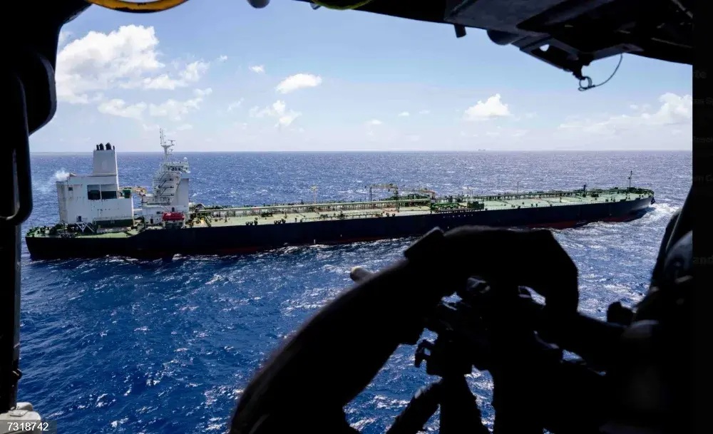EEUU intercepta otro petrolero por violar el veto del Caribe