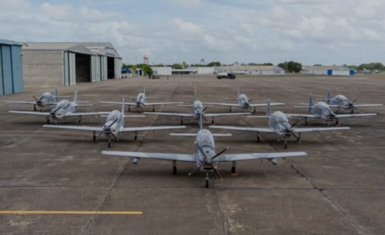 Aviones militares ensamblados en RD vigilan la zona fronteriza