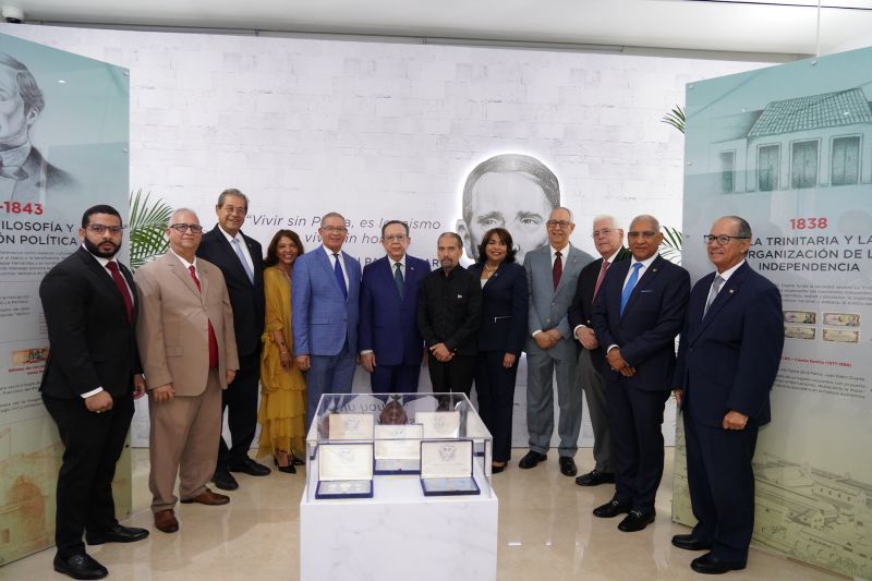 BCRD inaugura exposición en homenaje a Juan Pablo Duarte